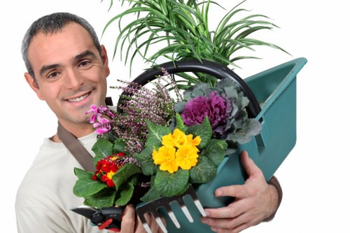 Sustainable gardening with waste separation practices
